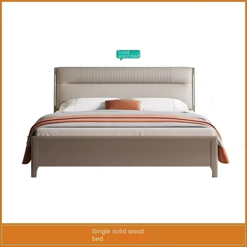 European Elegant Tall Bed Double Queen Pretty Bedroom King Frame Bed Luxury Lit Pliable Modern Camas De Dormitorio Furniture