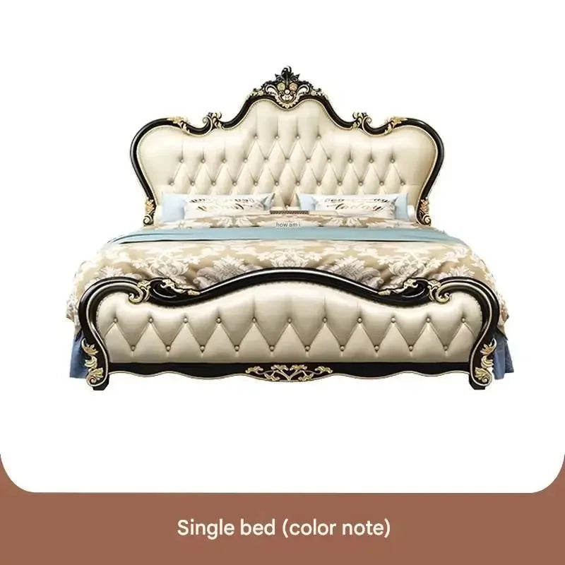 Beauty Multifunctional Bed Bedroom Double Modern Luxury Design Girls Bed Princess Sleeping Platform Cama Lounge Suite Furniture