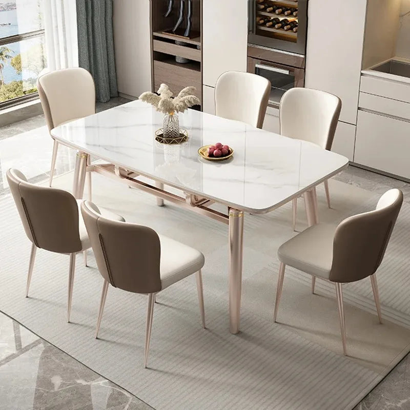Big Reading Party Dining Tables Nordic Design Luxury Living Room Dining Tables Modern Breakfast Tavoli Da Pranzo Furniture Home