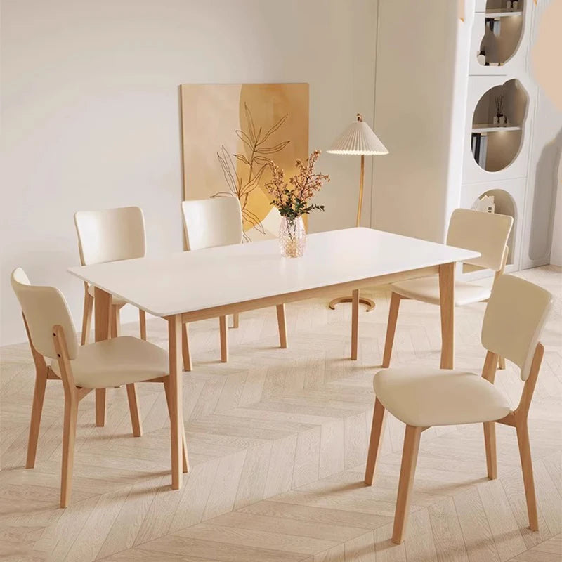 Writing Designer Dining Table Mobile Kitchen Restaurant Study Gaming Dining Table Luxury Modern Mesas De Comedor Home Furniture