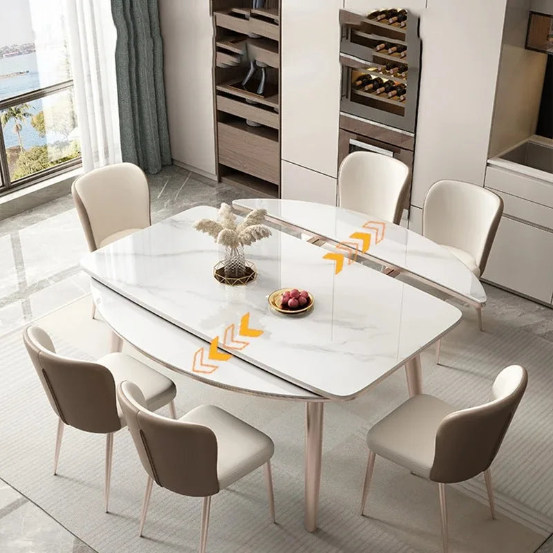 Big Reading Party Dining Tables Nordic Design Luxury Living Room Dining Tables Modern Breakfast Tavoli Da Pranzo Furniture Home