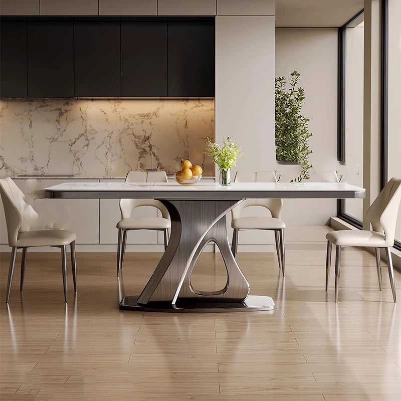 Mobile Restaurant Dining Table Nordic Luxury Living Room Table Lounge Poker Gaming Writing Designer Muebles Kitchen Furniture