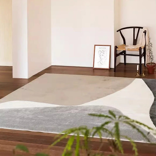 Living Room Carpet Simple Modern Geometric Abstract Art Rug Soft and Comfortable Bedroom Rugs Large Size Non-Slip Carpets السجاد
