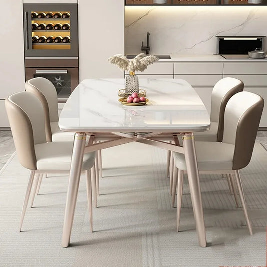 Big Reading Party Dining Tables Nordic Design Luxury Living Room Dining Tables Modern Breakfast Tavoli Da Pranzo Furniture Home