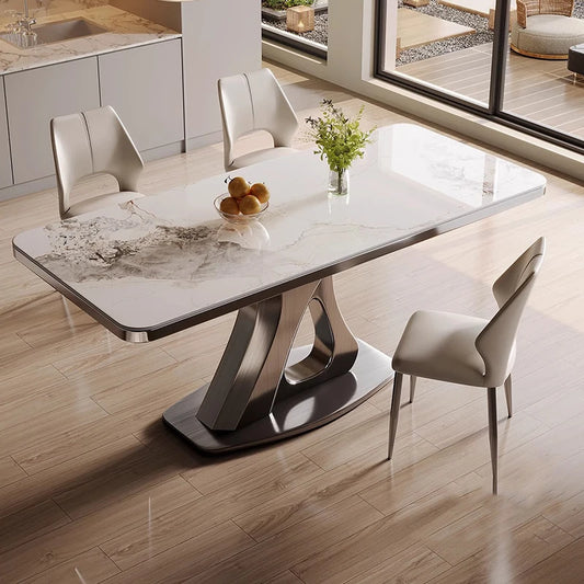 Mobile Restaurant Dining Table Nordic Luxury Living Room Table Lounge Poker Gaming Writing Designer Muebles Kitchen Furniture