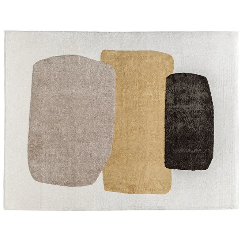 Living Room Carpet Simple Modern Geometric Abstract Art Rug Soft and Comfortable Bedroom Rugs Large Size Non-Slip Carpets السجاد