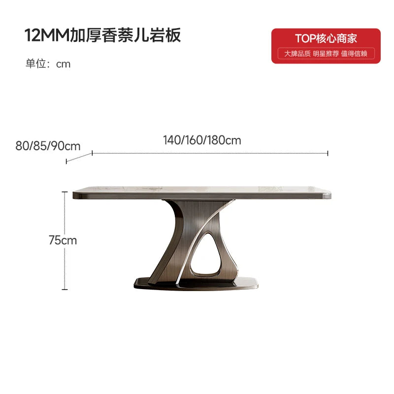 Mobile Restaurant Dining Table Nordic Luxury Living Room Table Lounge Poker Gaming Writing Designer Muebles Kitchen Furniture